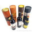 Sublimación personalizada Cajas de vino de lujo de Embalaje Cajas Empaque Bottle Bottle Bottle Bottle Botella de cartón Cajas de papel de papel